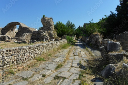 Ancient Path through Ancient Ruins, Island of Kos
