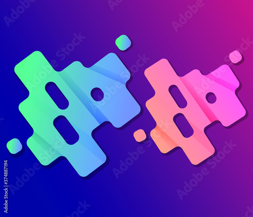 Super sleek vector background. Abstract background. 
