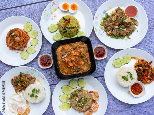 Thai Fried Rice, Curries and Noodles