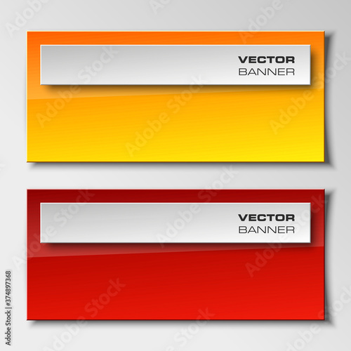 Colloquial cloud vector banner. The original form as two form, overlapping. The flat image. Advertising Design shape. Vector label tag.