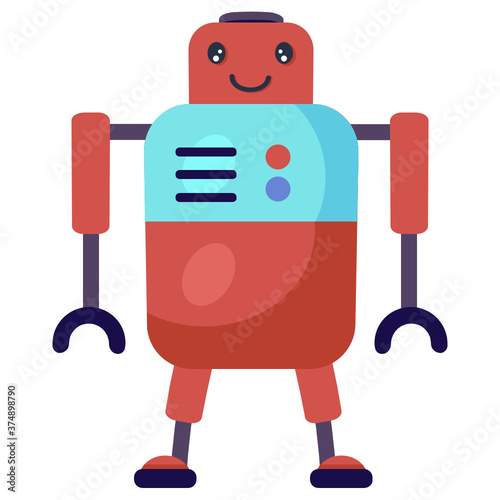
Ai technological robot automation, industrial robot  
