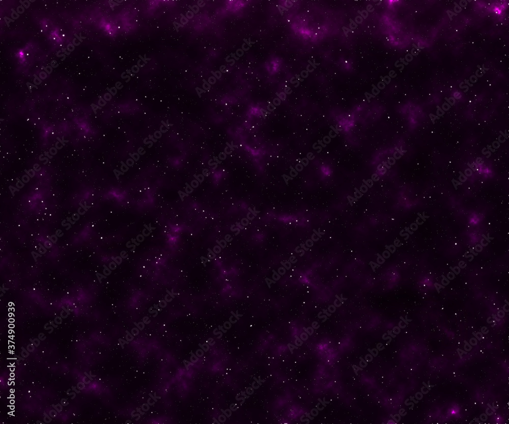 Obraz premium dark purple abstract galaxy space and white stars in outer space dust in the universe.