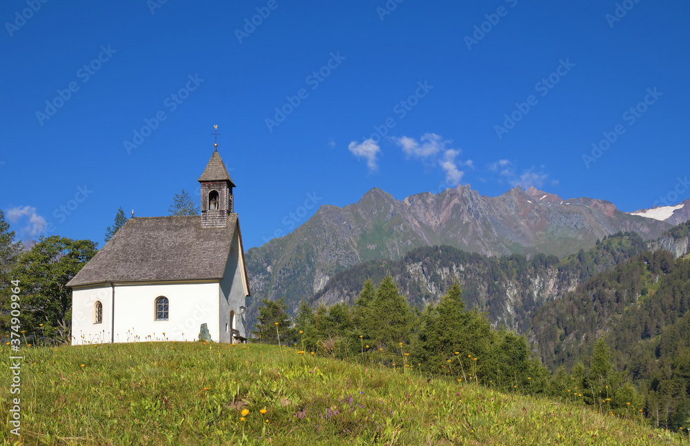 Kapelle zum Heiligen Geist in Bichl bei Prägraten / Osttirol / Österreich