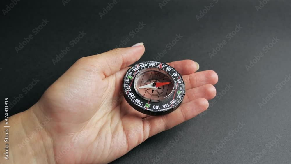 4k modern compass in business concept - strategy: Dolly shot 4k 4k modern compass in business concept - strategy: Dolly shot 4k