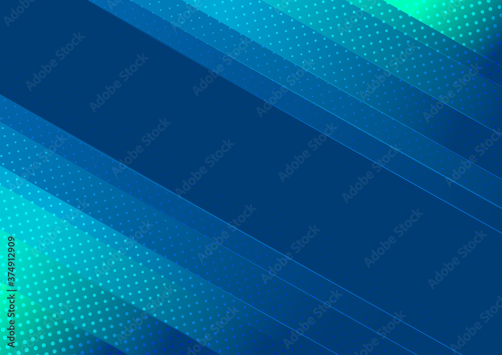 Abstract blue tone diagonal background. Modern style with dot decoration. Abstract blue tone diagonal background. Modern style with dot decoration.