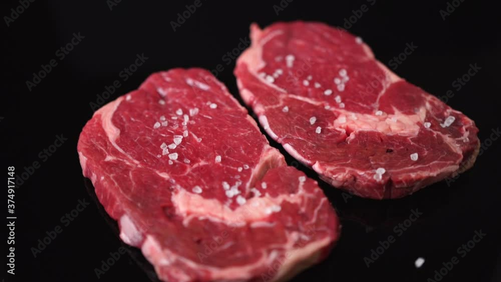 Raw Beef Ribeye Steak Raw Beef Ribeye Steak