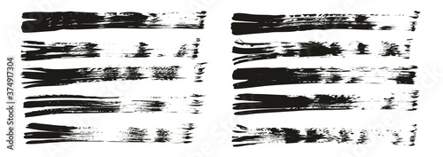 Wallpaper Mural Flat Fan Brush Thin Straight Lines High Detail Abstract Vector Background Set  Torontodigital.ca