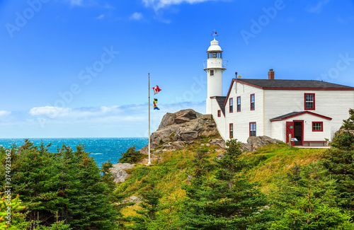 Lobster Cove Head Lighthouse in Gros Morne National Park, Newfoundland