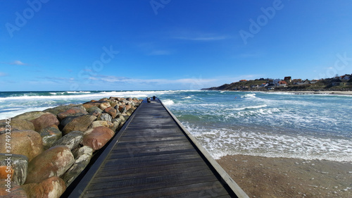 pier in the sea