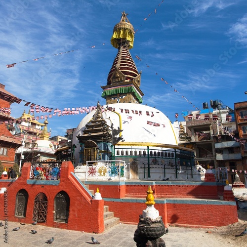 Kathesimbhu stupa, Kathmandu city, Nepal photo