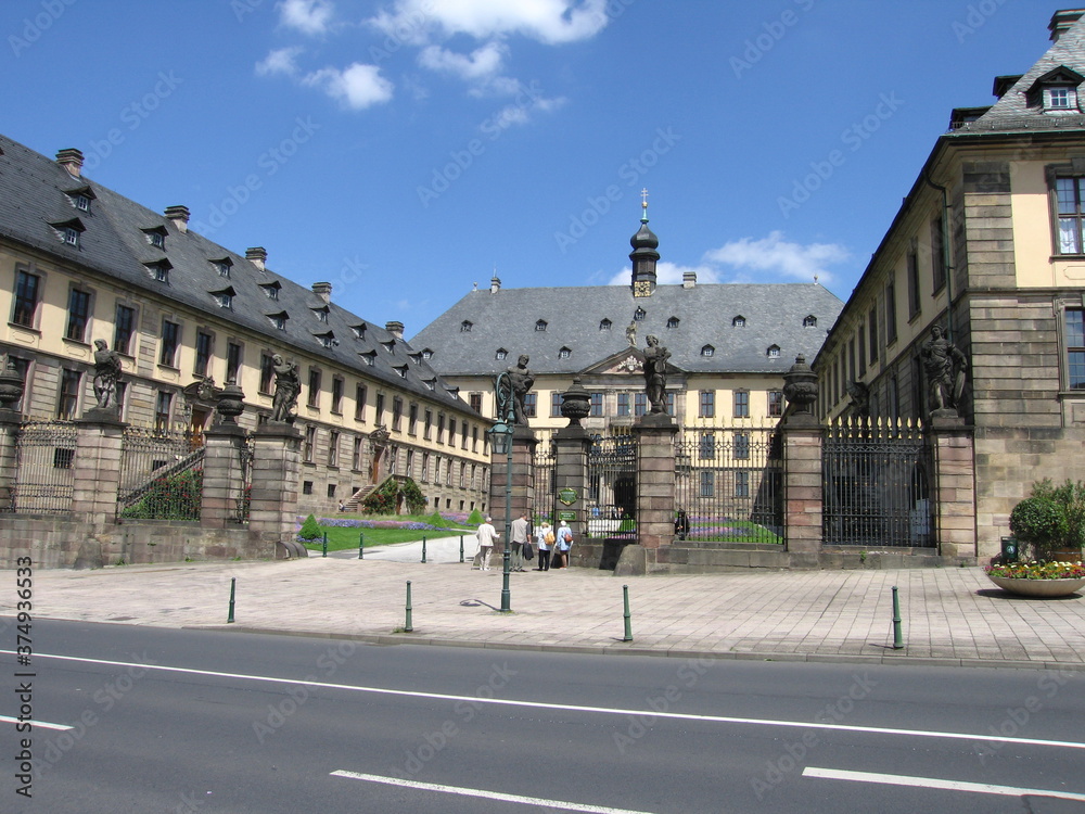Ehrenhof barockes Stadtschloss Fulda