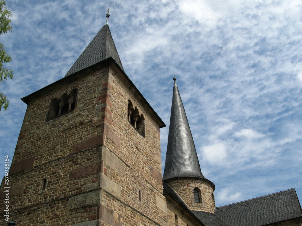 Fulda Romanischer Kirchturm Michaeliskirche