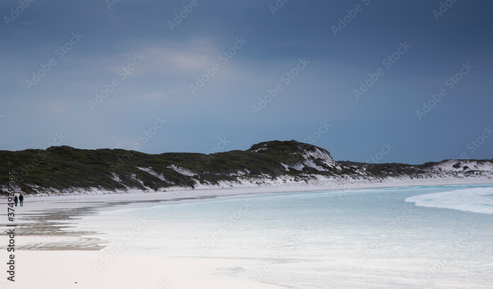 Beautiful and remote Lucky Bay at Cape LeGrand National Park in Western Australia Beautiful and remote Lucky Bay at Cape LeGrand National Park in Western Australia