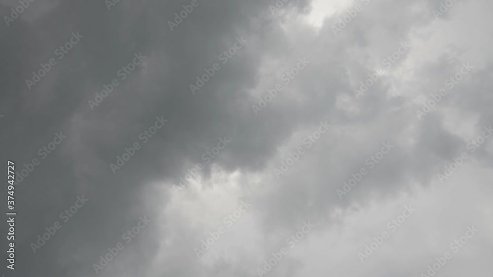 dramatic clouds time lapse hd stock footage