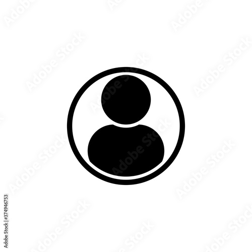 user icon design, vector template, eps10