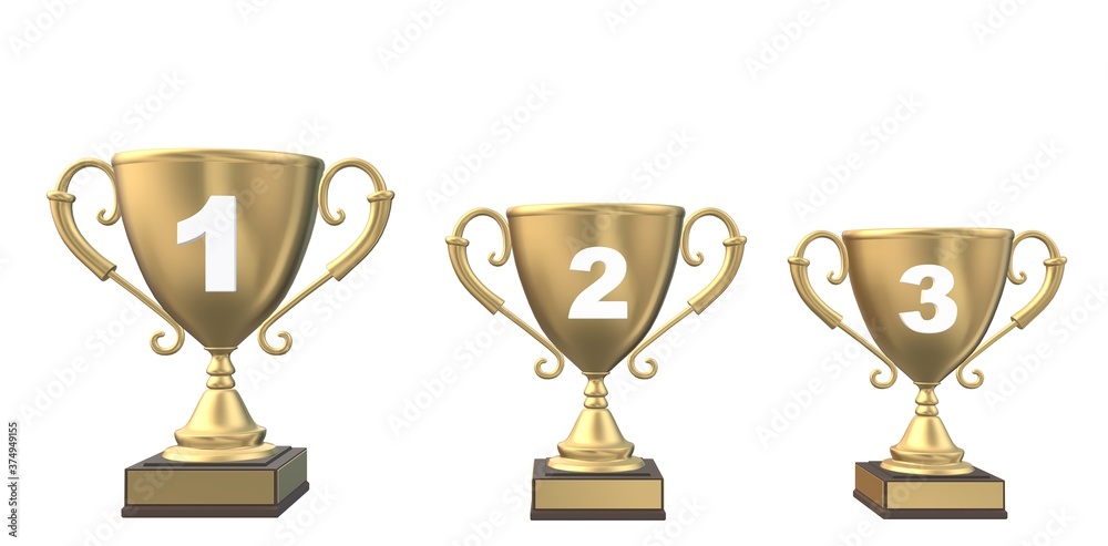 gold trophy cup 1st 2nd 3rd gold trophy cup 1st 2nd 3rd