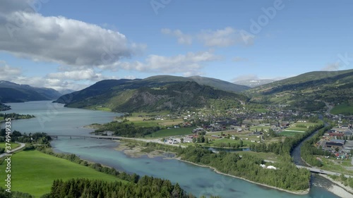 The South Norwegian city Vagamo photo