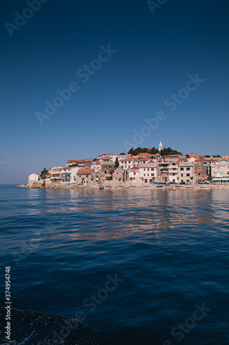 Fototapeta Naklejka Na Ścianę i Meble -  Mediterranean coastal town of Primosten, Croatia, Dalmatia