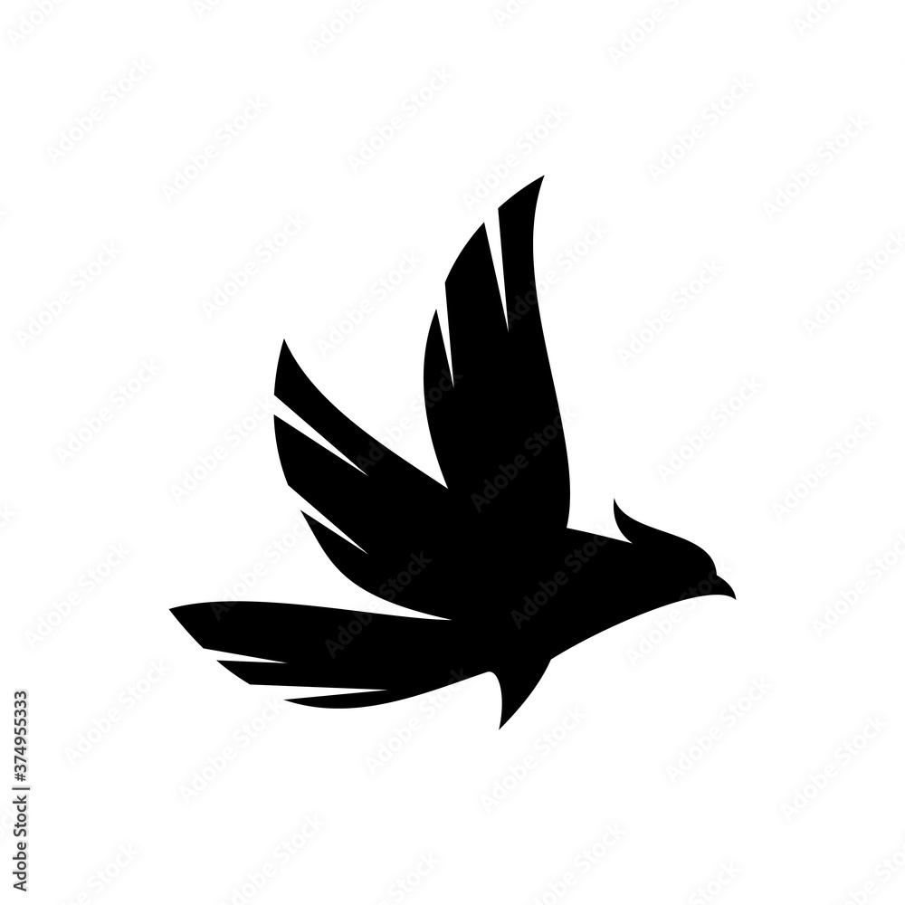 Eagle Icon Illustration Vector art eagle logo design. Eagle Icon Illustration Vector art eagle logo design.