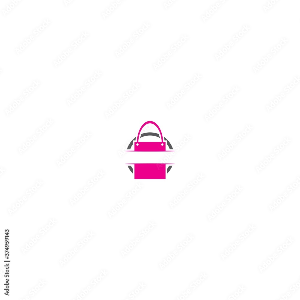 Fototapeta premium shop Logo Template vector icon illustration