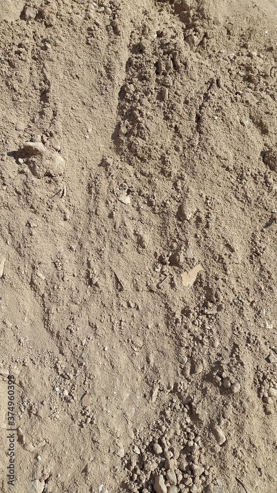 Sand surface. Loose sand. Sand. Grainy texture Sand surface. Loose sand. Sand. Grainy texture
