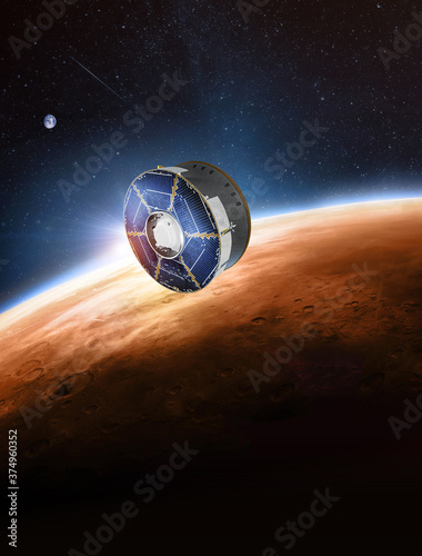 Obraz na plátně Perseverance 2020 expedition on Mars