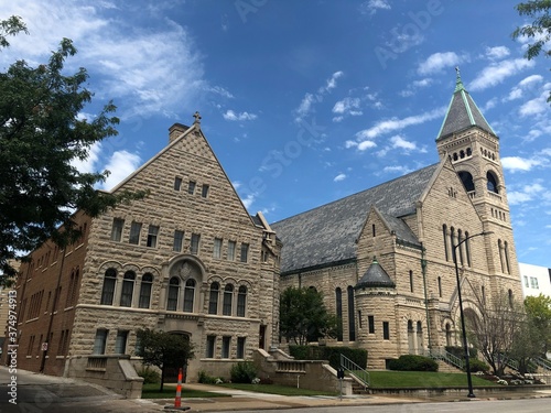 Fényképezés Cathedral in Des Moines, IA