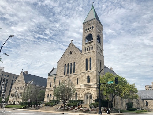 Fényképezés Cathedral in Des Moines, IA