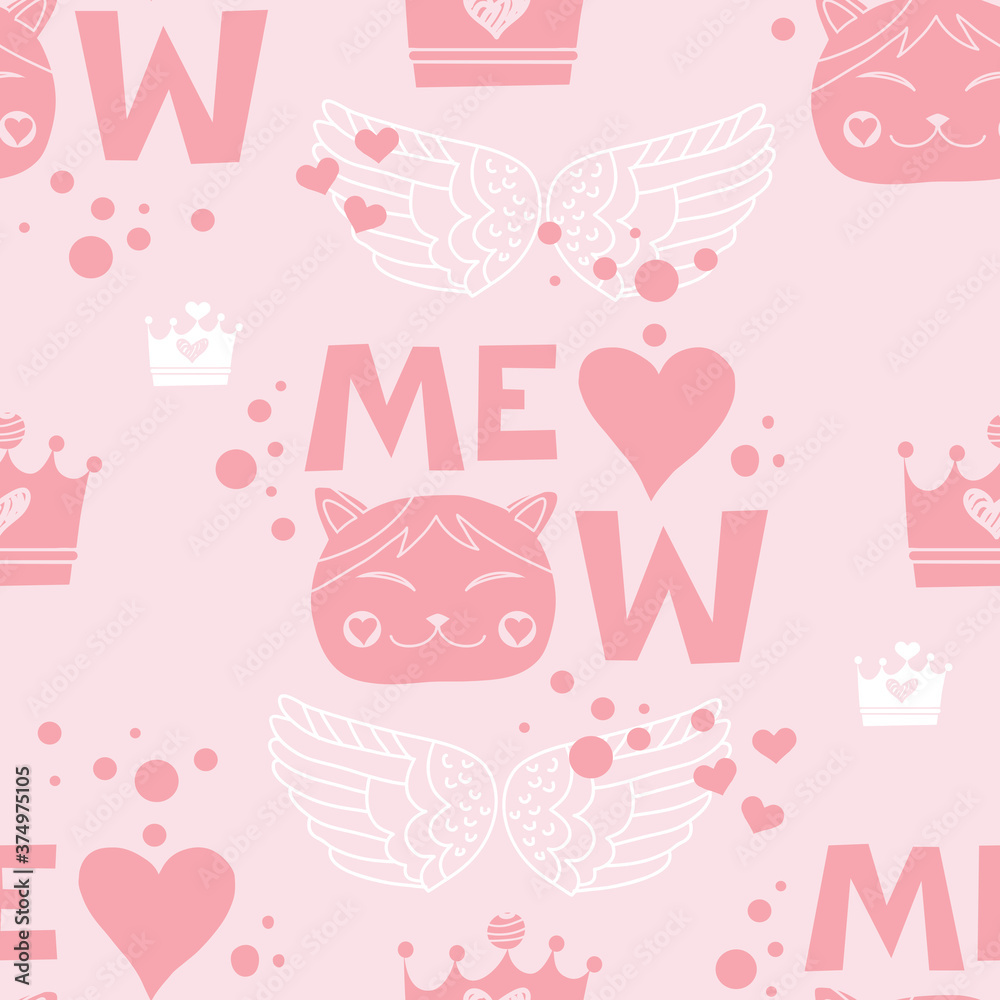 Meow pattern 5 Meow pattern 5