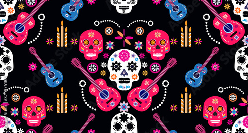 Skull pattern 36