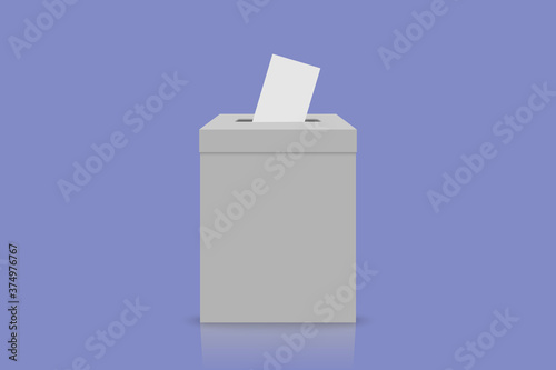 Vote election banner background