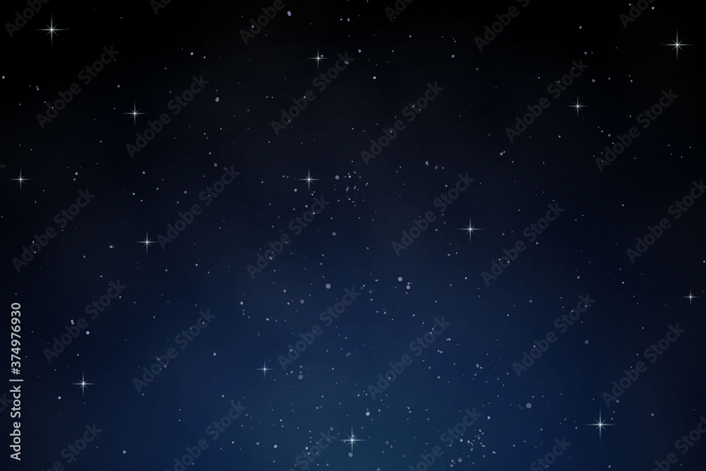 Sky night dark blue background