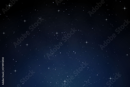 Sky night dark blue background