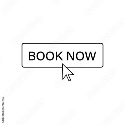 reserve button vector icon