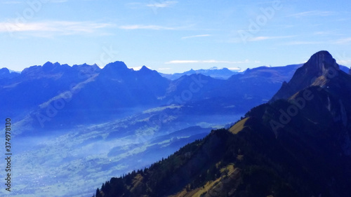 Switzerland Mountain View © Ray