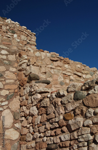 Tuzigoot National Monument detail Arizona 