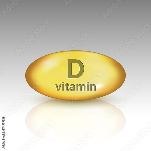 Vitamin D. vitamin drop pill