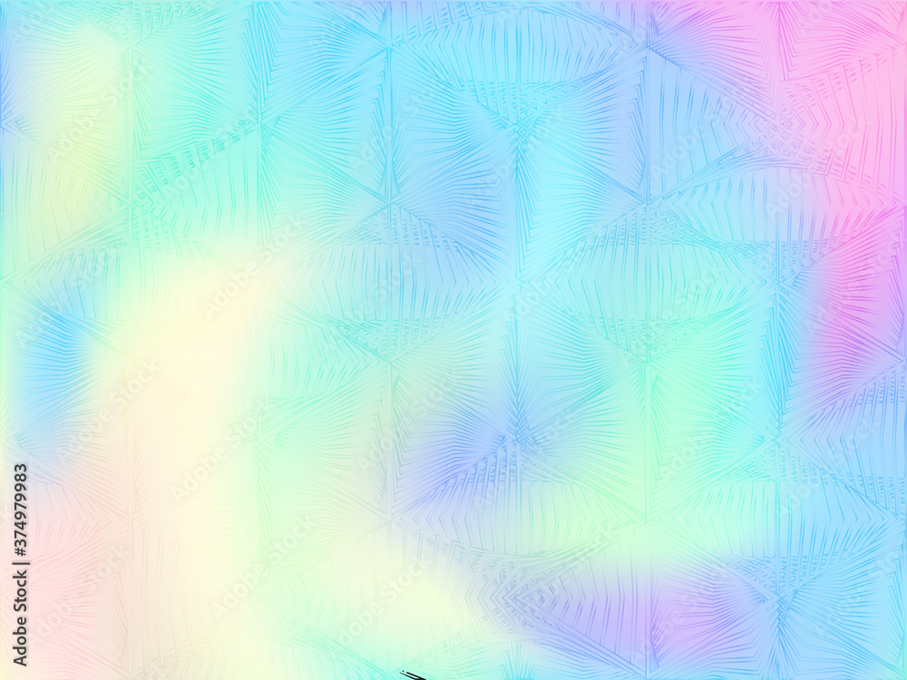 flyer neon hologram texture vector background.