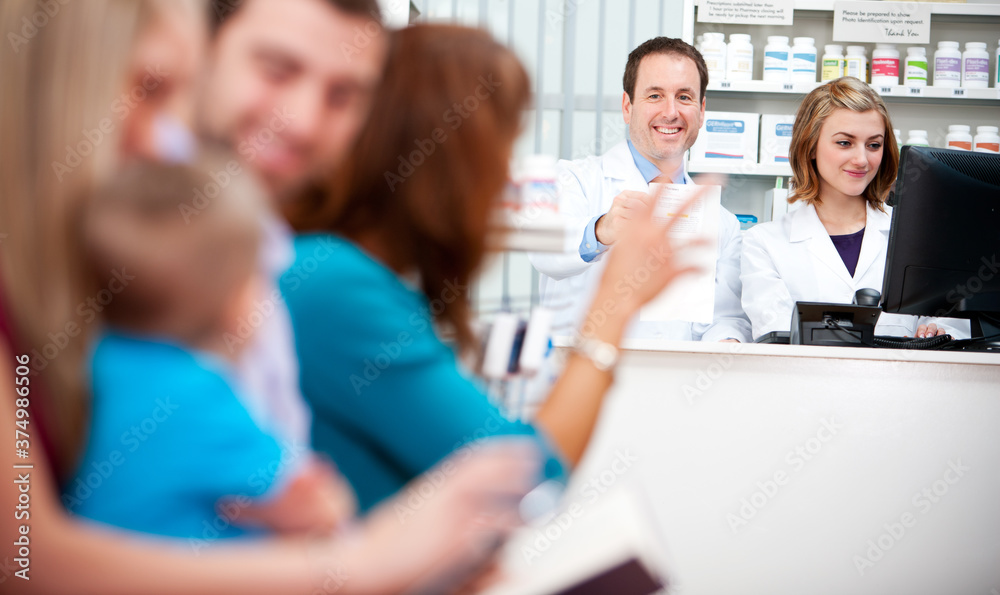 Pharmacy: Pharmacist Done with Filling Prescription Pharmacy: Pharmacist Done with Filling Prescription