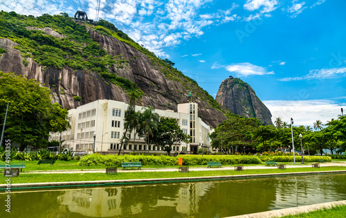 Military school at Urca neighborhood in Rio de Janeiro, Brazil photo