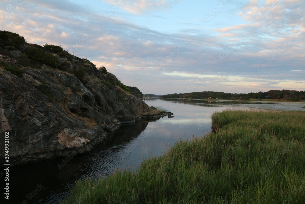 Dusk at Tjörn Sundsby Kile, Sweden