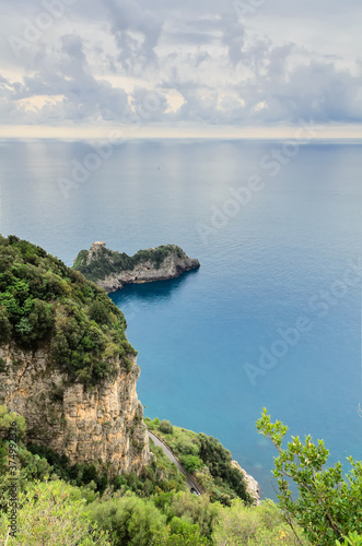 Magnificent view of the Amalfi coast. Italy.
