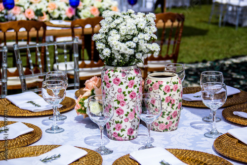 decorated wedding part