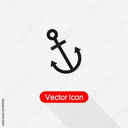 Anchor Icon Vector Illustration Eps10