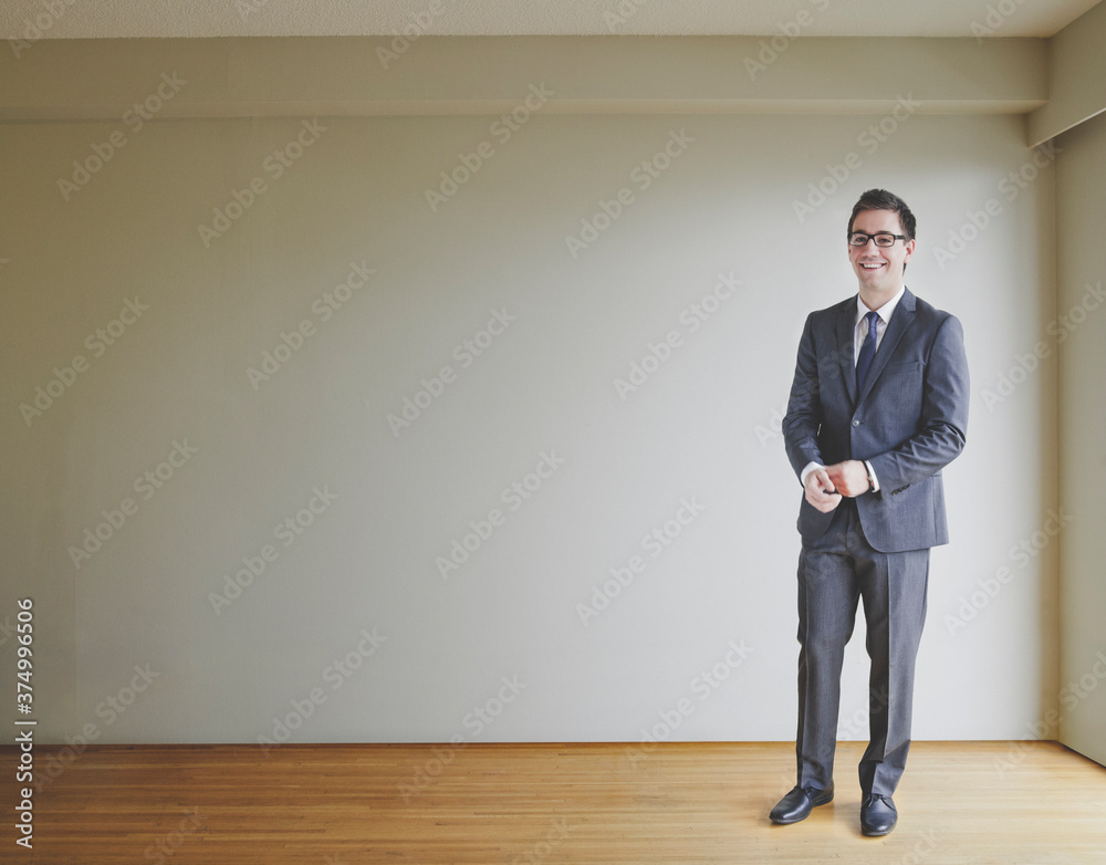 Portrait of Business Man in Suit and Tie Portrait of Business Man in Suit and Tie