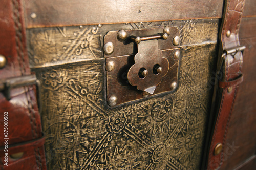 Lock on chest photo