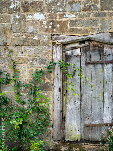 old abandoned house DOOR