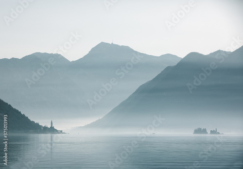 Morning in Kotor bay