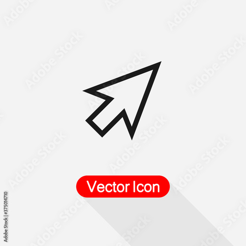 Free Download Cursor Icon Vector Illustration Eps10 - GFXLoad