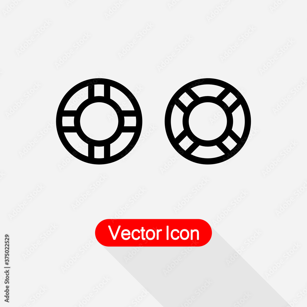 Life Guard Icon Vector Illustration Eps10 Life Guard Icon Vector Illustration Eps10
